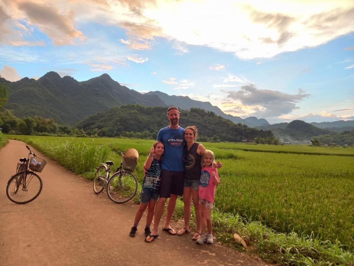 Nha Tan - Mai Chau Homestay And Tours Mai Châu Exterior foto