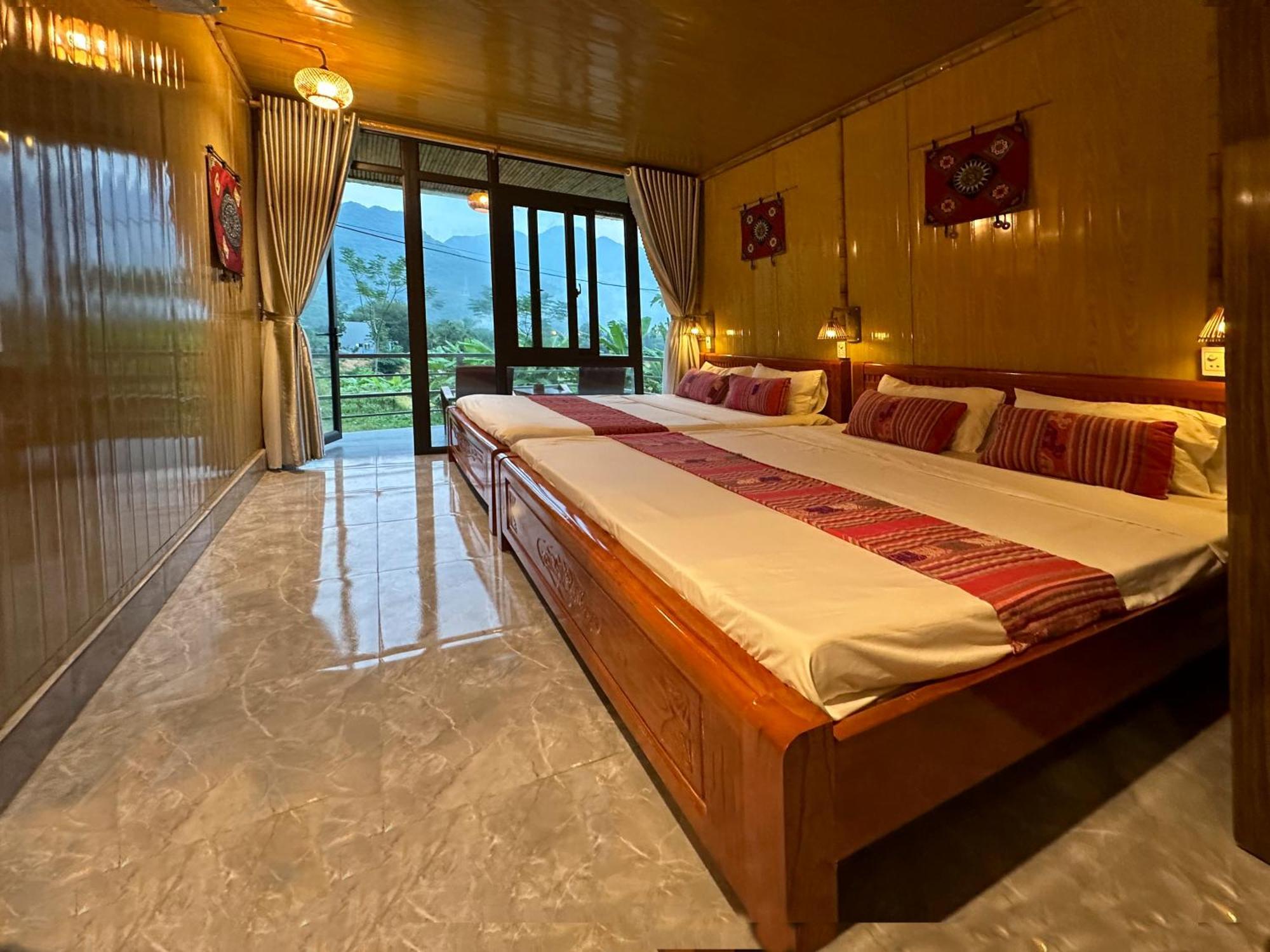Nha Tan - Mai Chau Homestay And Tours Mai Châu Exterior foto