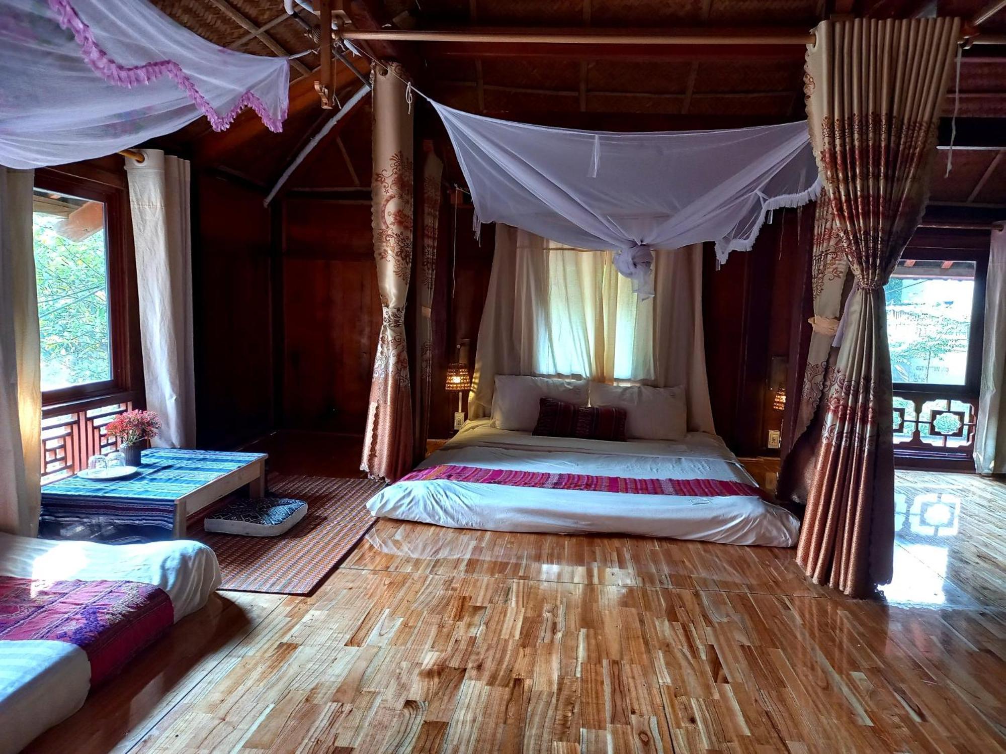 Nha Tan - Mai Chau Homestay And Tours Mai Châu Exterior foto